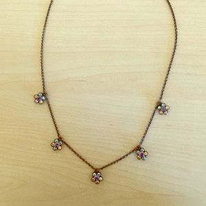 Adjustable flower Michal Negrin necklace